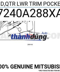 NẮP HỐC ĐỂ ĐỒ CỐP MITSUBISHI XPANDER 2019 | 7240A288XA - Ảnh 4