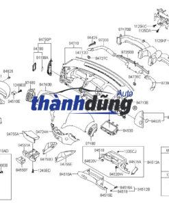 CỬA GIÓ MÁY LẠNH PHẢI HYUNDAI PORTER 2 2016 - Ảnh 4