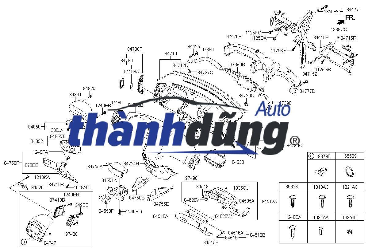 CỬA GIÓ MÁY LẠNH PHẢI HYUNDAI PORTER 2 2016 - Ảnh 4