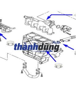 KÉT LÀM MÁT EGR HYUNDAI STAREX 2003 | 284804A060 - Ảnh 4