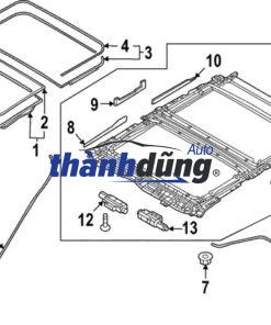 KÍNH NÓC XE HONDA CIVIC 2011 | 70200-SNA-A01 - Ảnh 3