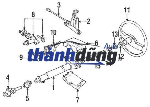 Ổ KHÓA ĐỀ XE HYUNDAI I10 1.0 2010 | 81900-0XA00 - Ảnh 3
