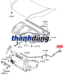 NẮP CAPO XE KIA RIO LX 2014 | 66400-1W010 - Ảnh 3