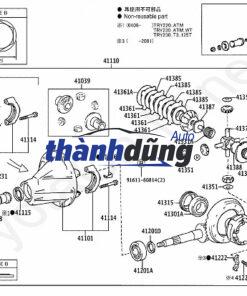 TRỤC CƠ XE FRONTIER JT | 0K75A-11301 - Ảnh 4
