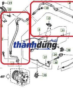 MẶT HÍT LỐC LẠNH XE MITSUBISHI PAJERO | YX10430 - Ảnh 4