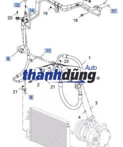CÚT NƯỚC TRÊN XE TOYOTA CAMRY 2007 | 165710H050 - Ảnh 4