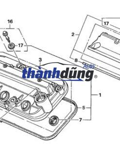 BUGI SẤY XE NISSAN NAVARA D23T | 1106500Q0L - Ảnh 3