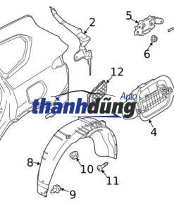 NẮP BÌNH XĂNG NGOÀI XE HYUNDAI SANTAFE 2022 | 69511S1000 - Ảnh 4
