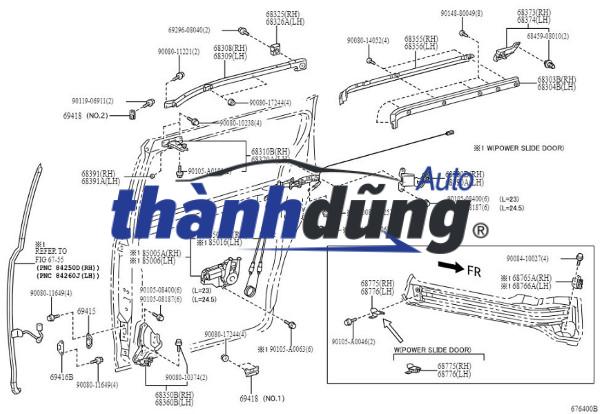 CÁP CỬA TRƯỢT TOYOTA SIENNA 2004-2009 | 8562008042 - Ảnh 4