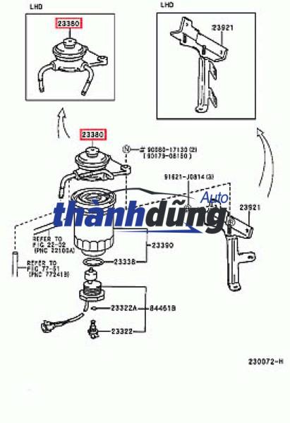 BƠM TAY DẦU XE KIA FRONTIER | 0K60C23550 - Ảnh 4