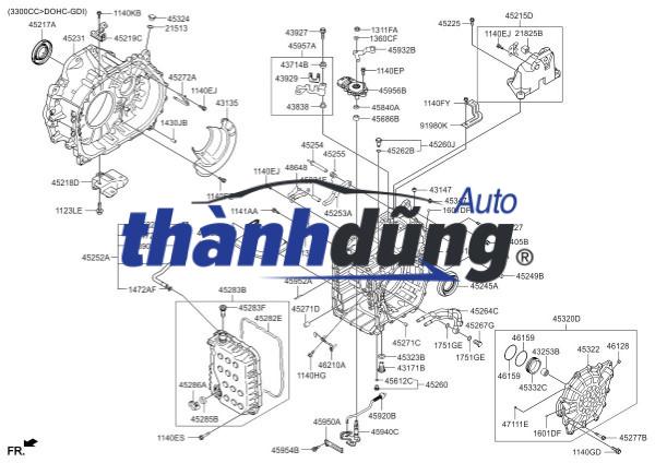 VỎ BẮT LY HỢP XE KIA SORENTO 2013 | 4311524381 - Ảnh 4