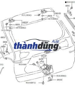 CAM LÙI XE HONDA CIVIC 2.0 2009 | 39690SNAA01 - Ảnh 4