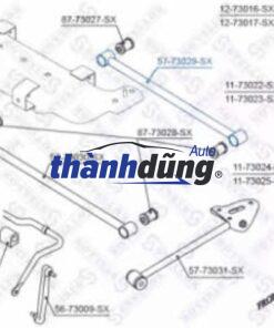 THANH GIẰNG NGANG SSANGYONG KYRON 2006 | 456010950 - Ảnh 3