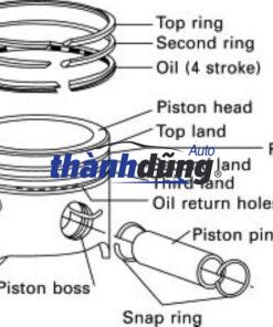 PISTON NISSAN XTRAIL 2006 | A2010-8H501 - Ảnh 3