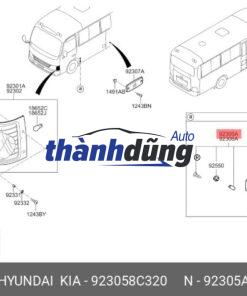 CỬA THÔNG GIÓ MUI HYUNDAI COUNTY 2007 | 877405A100 - Ảnh 3