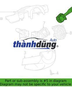 CÔNG TẮC GẠT MƯA XE MITSUBISHI OUTLANDER 2025 | 8600A733 - Ảnh 4
