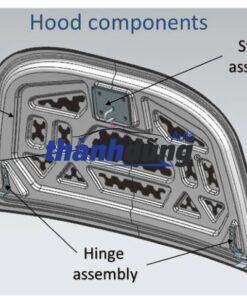 NẸP XI CAPO TOYOTA INNOVA 2013 | 75771-0K230 - Ảnh 4