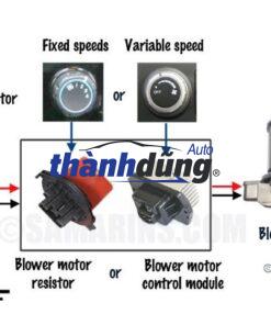 QUẠT ĐIỀU HÒA XE TERACO T100 | QT3010901 - Ảnh 4