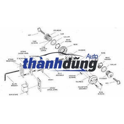 PHỚT ĐUÔI TRỤC CƠ XE FORD MONDEO 2.5 2005 | F3AE6701AA - Ảnh 3