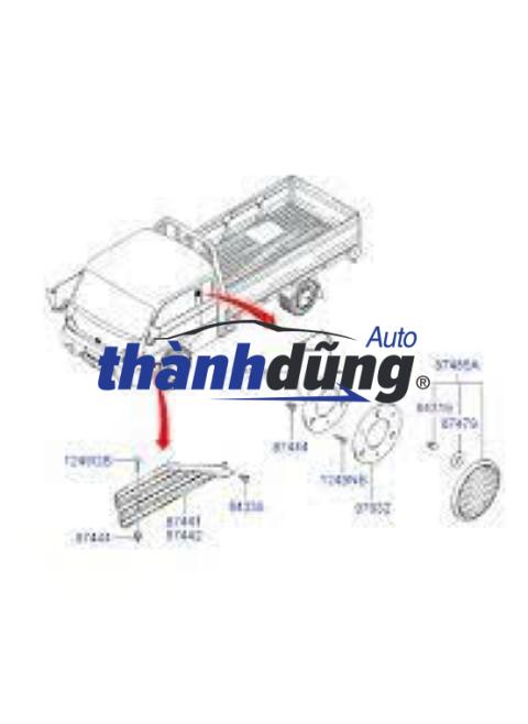 BỆ DẴM CHÂN XE HINO 300 DUTRO 2017 | 510833705 - Ảnh 3