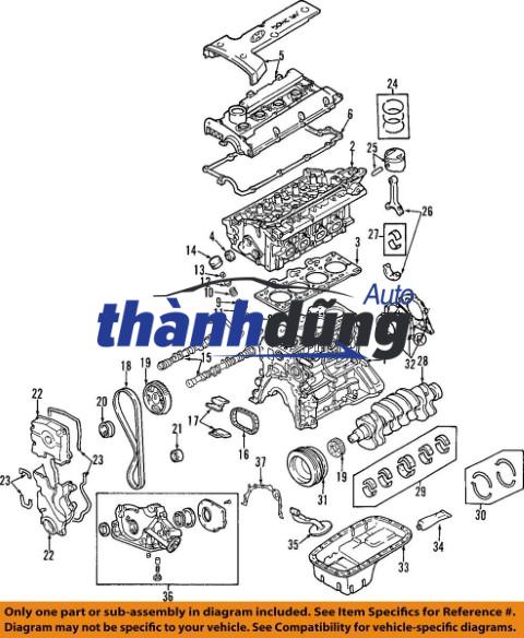NẮP MẶT MÁY XE DONGBEN X30 2023 | 1014100C14A0 - Ảnh 4
