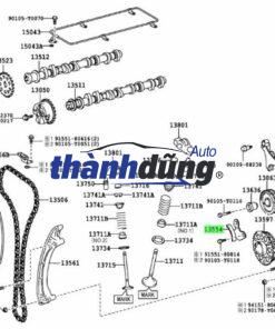 XÍCH BƠM DẦU TOYTOA INNOVA | 135070C010 - Ảnh 4