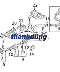 BẦU LỌC KHÍ XẢ XE TERA 100 2024 | 540985811 - Ảnh 4