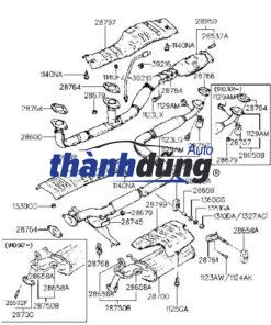 BẦU LỌC KHÍ XẢ XE TERA 100 2024 | 540985811 - Ảnh 3
