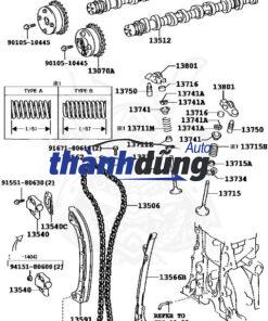 CON ĐỘI THỦY LỰC XE KIA SEDONA 2004 | 222314X000 - Ảnh 3