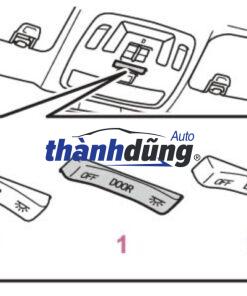 NẮP CÔNG TẮC ĐÈN TRẦN TOYOTA CAMRY | 81393-06030 - Ảnh 4