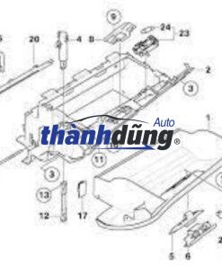 HỐC CỐP ĐỰNG ĐỒ XE HYUNDAI PORTER 2 | 845124-F100ES - Ảnh 3