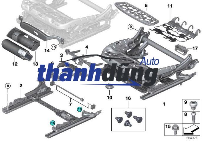 MÔ TƠ CHỈNH GHẾ XE TOYOTA CAMRY 2006 | 8582006060 - Ảnh 3