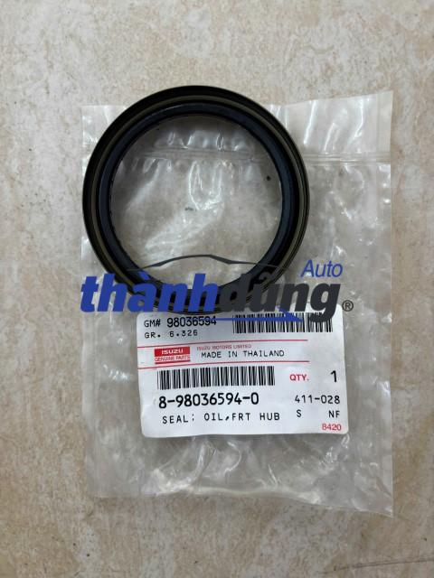 SEAL BẠC ĐẠN BÁNH TRƯỚC XE ISUZU DMAX | 8980365940