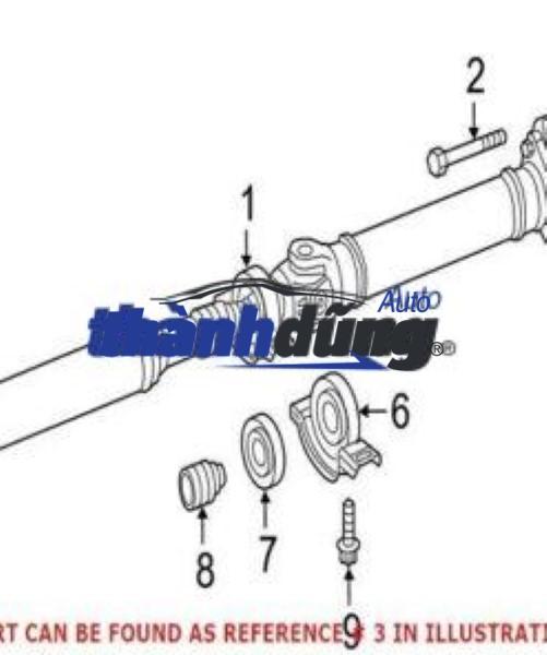 BI QUANG TREO FORD TRANSIT 2005-2011 | YC1W4826BCN - Ảnh 5