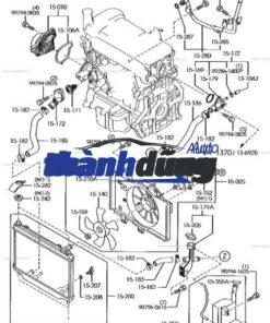 GIÀN SƯỞI NISSAN TEANA 2013 | 27115JN20A - Ảnh 3