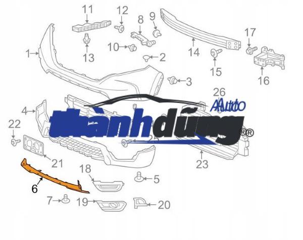 NẮP CẢN SAU KIA SONET 2021 | 86656CC300 - Ảnh 5