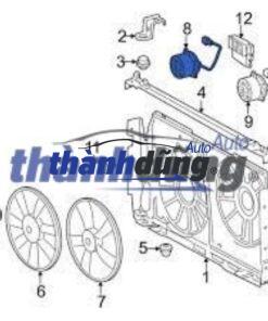 MÔ TƠ QUẠT KÉT NƯỚC XE KIA CERATO 2013 | 253861M050 - Ảnh 3