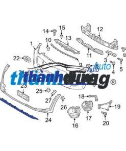 NẸP MẠ CẢN TRƯỚC XE MG5 2025 | 10361096 - Ảnh 4