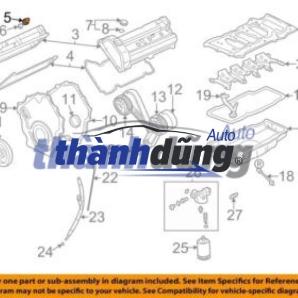 VAN TÁCH DẦU PCV XE AUDI A7 2015 | 06K103495 - Ảnh 4