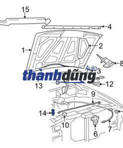 KẸP THANH CHỐNG CAPO XE FORD TRANSIT 2020 | 20240512 - Ảnh 4