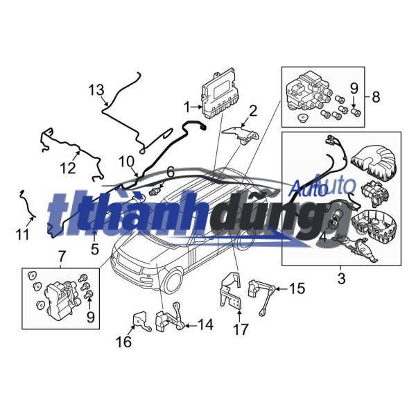 BỘ HƠI ĐỘNG CƠ THACO K149 | 0K75A23200 - Ảnh 2