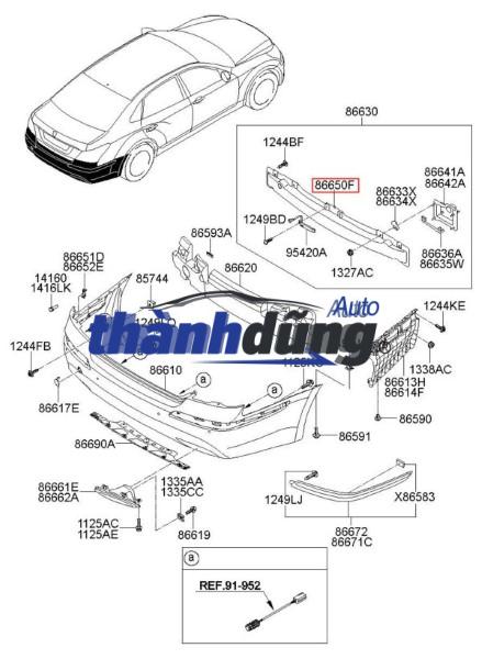 CẢM BIẾN BÁO LÙI XE SUZUKI WAGON 2002 | 3B0945511A - Ảnh 3