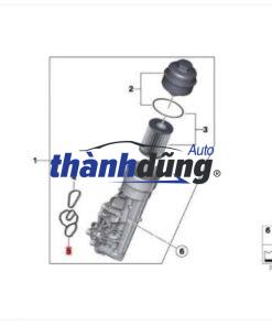 NẮP CỐC LỌC NHỚT KIA SPORTAGE 2011-2016 | 263152F001 - Ảnh 5