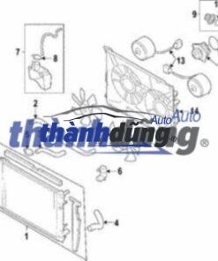 LỒNG QUẠT KÉT NƯỚC XE KIA RIO 2013 | 253501R050 - Ảnh 4
