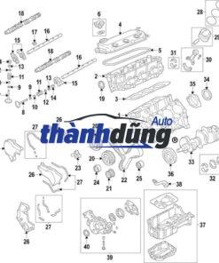 PHỚT ĐẦU TRỤC CƠ XE ISUZU MUX 2023 | 8970491450 - Ảnh 4
