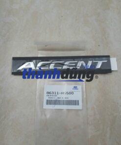 CHỮ ACCENT CỐP HẬU XE HYUNDAI ACCENT 2024 | 86311H6500