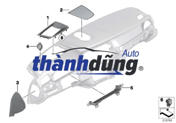 BẢNG TÁP LÔ XE CHEVROLET SPARK 2013 | 95107349 - Ảnh 2