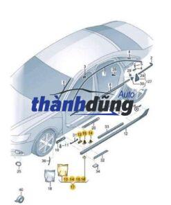 ỐP BABULE CÁNH CỬA XE TOYOTA VELOZ 2022 | 75852BZ480 - Ảnh 4