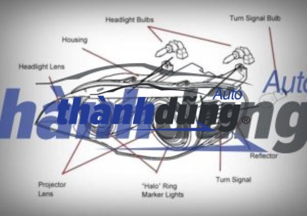ỐP MẶT ĐÈN PHA XE FORD MONDEO 2013 | 7S7113008AN - Ảnh 4