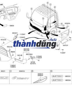 ỐP BẬC LÊN LUỐNG HYUNDAI HD210 | 869307C000 - Ảnh 3